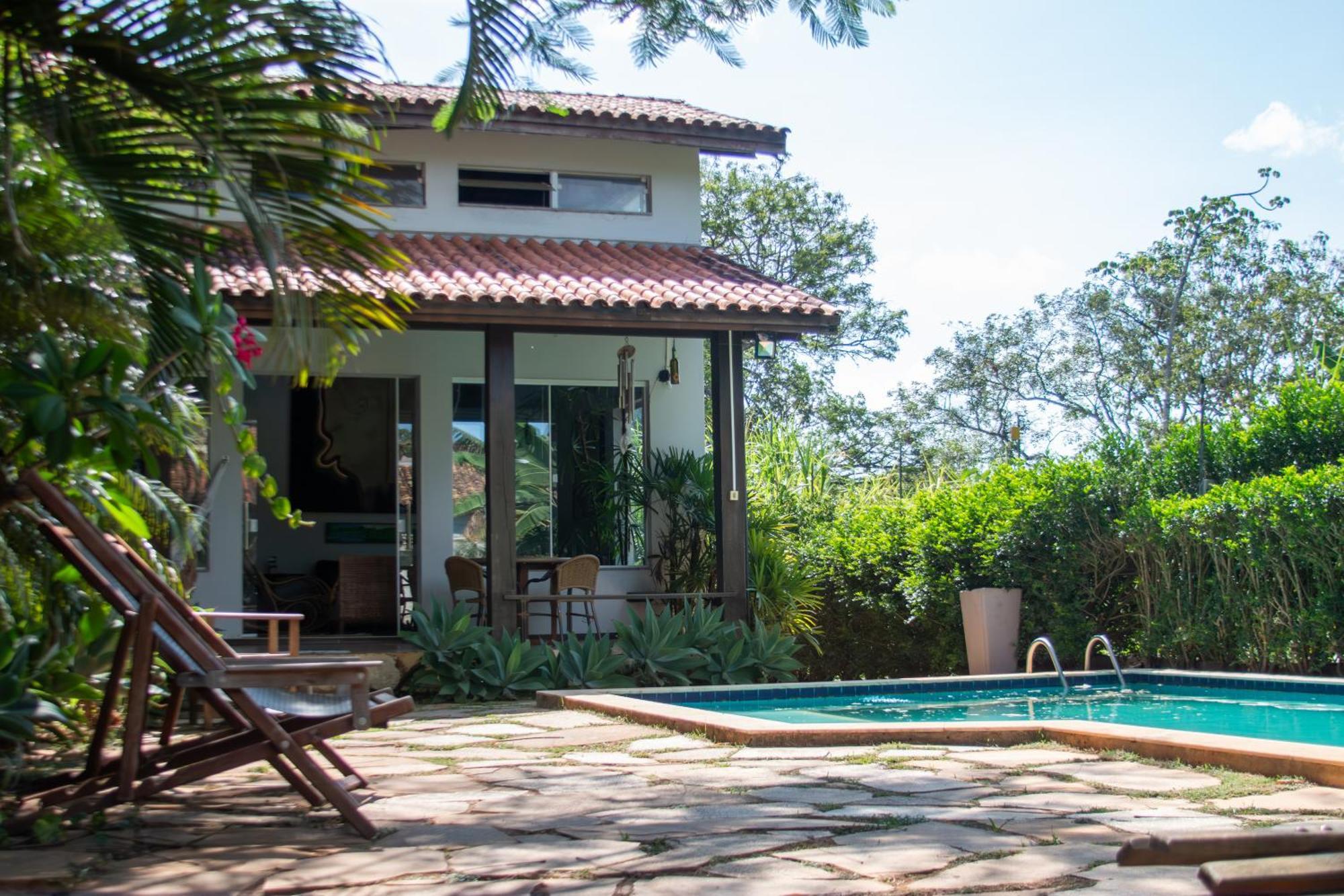 Sossego Homestay Chapada dos Guimaraes Exterior photo